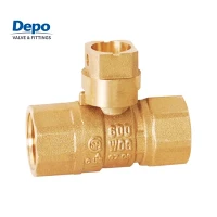 600 PSI WOG صمام كرة غاز نحاسي أنثى لأنظمة أنابيب الغاز