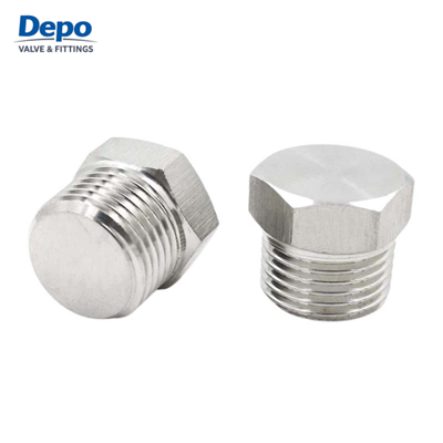 عالية الجودة ASME B16.11 ASTM A182 F316 / 316L عرافة رئيس المكونات مزورة تركيبات للضغط العالي