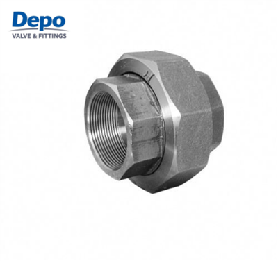 المصنع مباشرة الفولاذ المقاوم للصدأ 316 الاتحاد الخيوط تركيب الأنابيب الملولبة لنظام السباكة زيت الماء والغاز